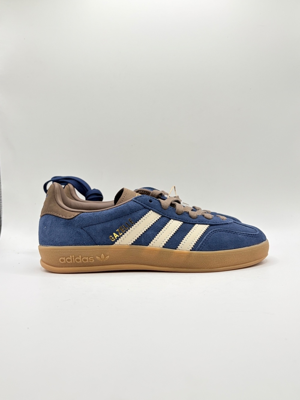 Adidas Gazelle Indoor Women's Sneakers Blue White Size 5